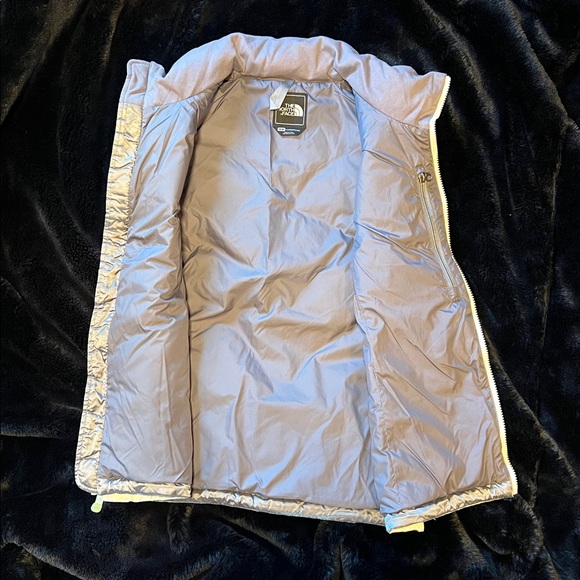 The North Face 550 Goose Down White Puffer Vest Medium - Picture 5 of 12